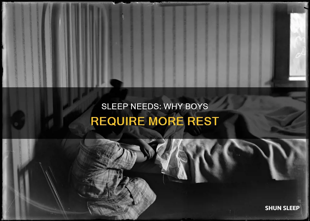 do boys need more sleep