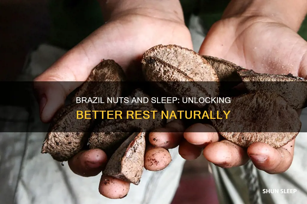 do brazil nuts help with sleep