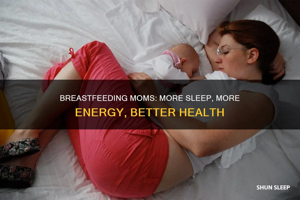 do breastfeeding moms need more sleep