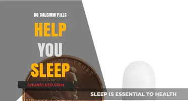 Calcium Pills and Sleep: Unlocking Better Rest or Just a Myth?