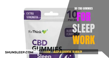 CBD Gummies for Sleep: Do They Work?