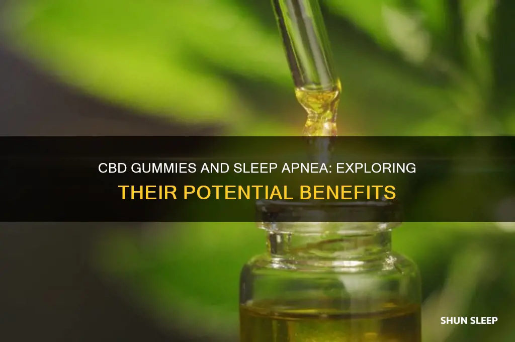 do cbd gummies help with sleep apnea