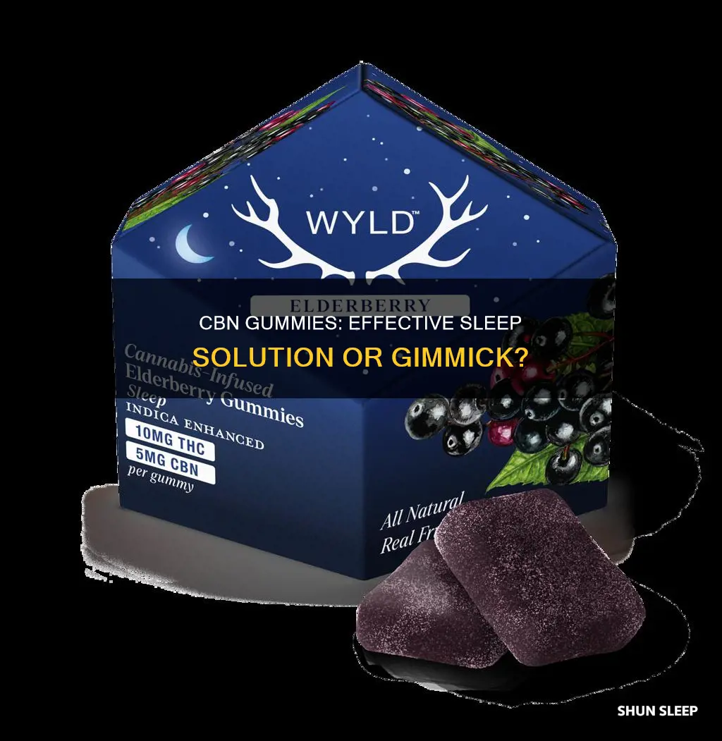 do cbn gummies work for sleep