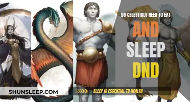 Celestials' Eating and Sleeping Habits in DND Explained