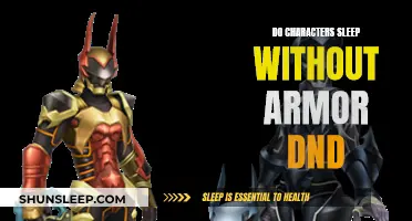 Sleeping in Armor: A Comfortable Rest for Adventurers?