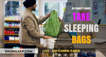 Charity Shops: Donate Sleeping Bags to Help the Homeless