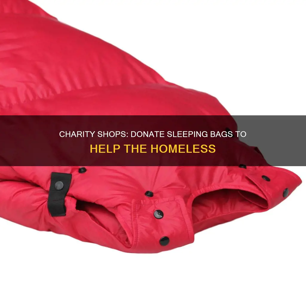 do charity shops take sleeping bags
