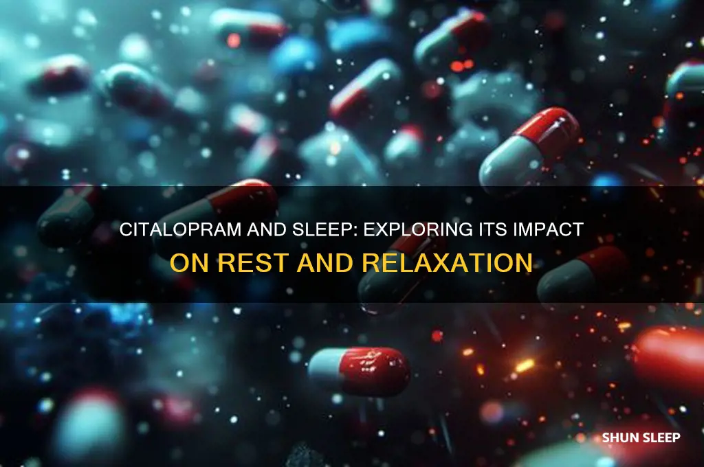 do citalopram help you sleep