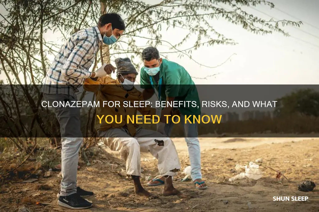 do clonazepam help you sleep