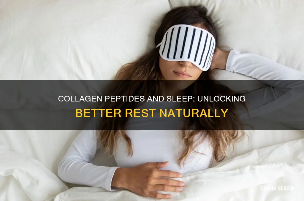 do collagen peptides help you sleep