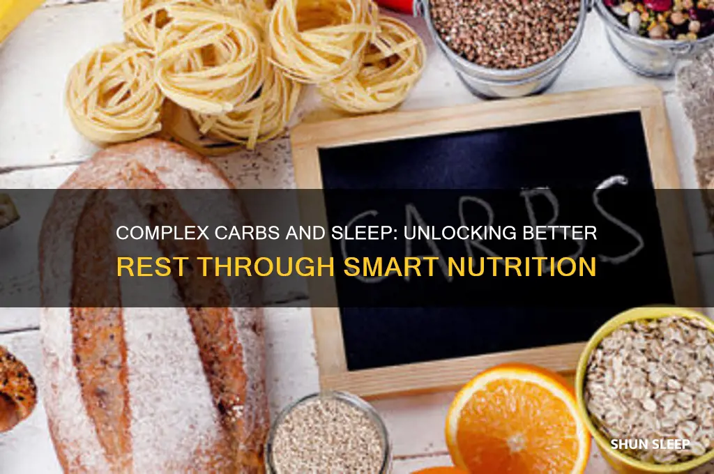 do complex carbs help you sleep