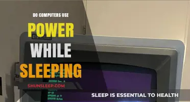 Computers on Sleep: Are They Power-Hungry?