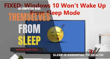 Computers' Sleep Mode: Do They Wake Themselves Up?