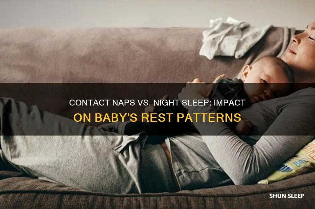 do contact naps affect nighttime sleep for babies