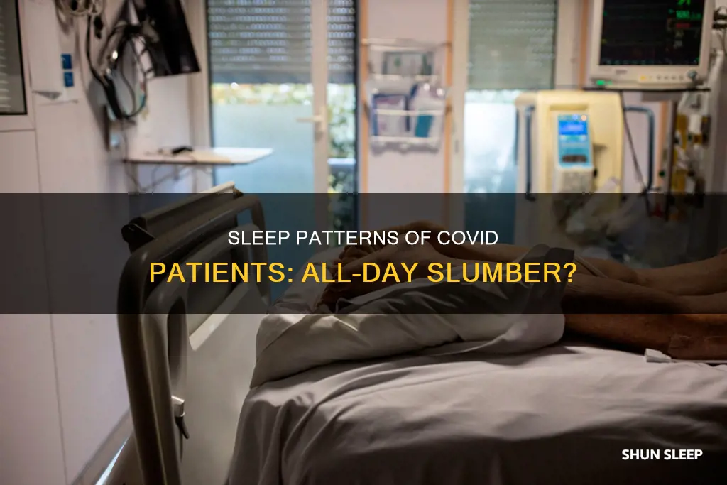 do covid patients sleep all day