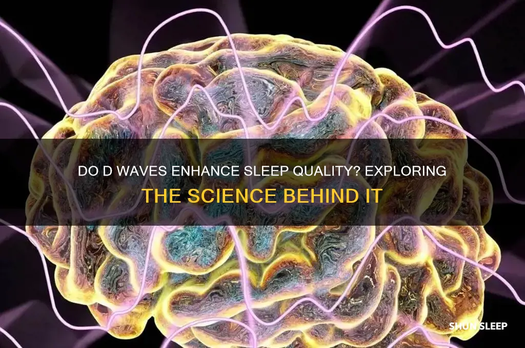 do d waves really help you sleep
