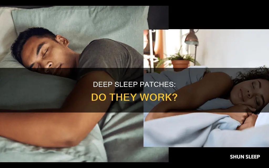 do deep sleep patches work