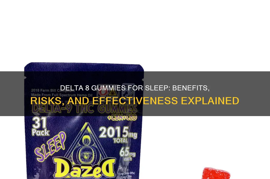 do delta 8 gummies help sleep