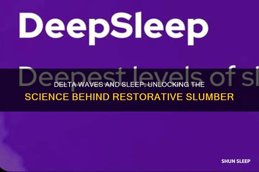 do delta waves help sleep