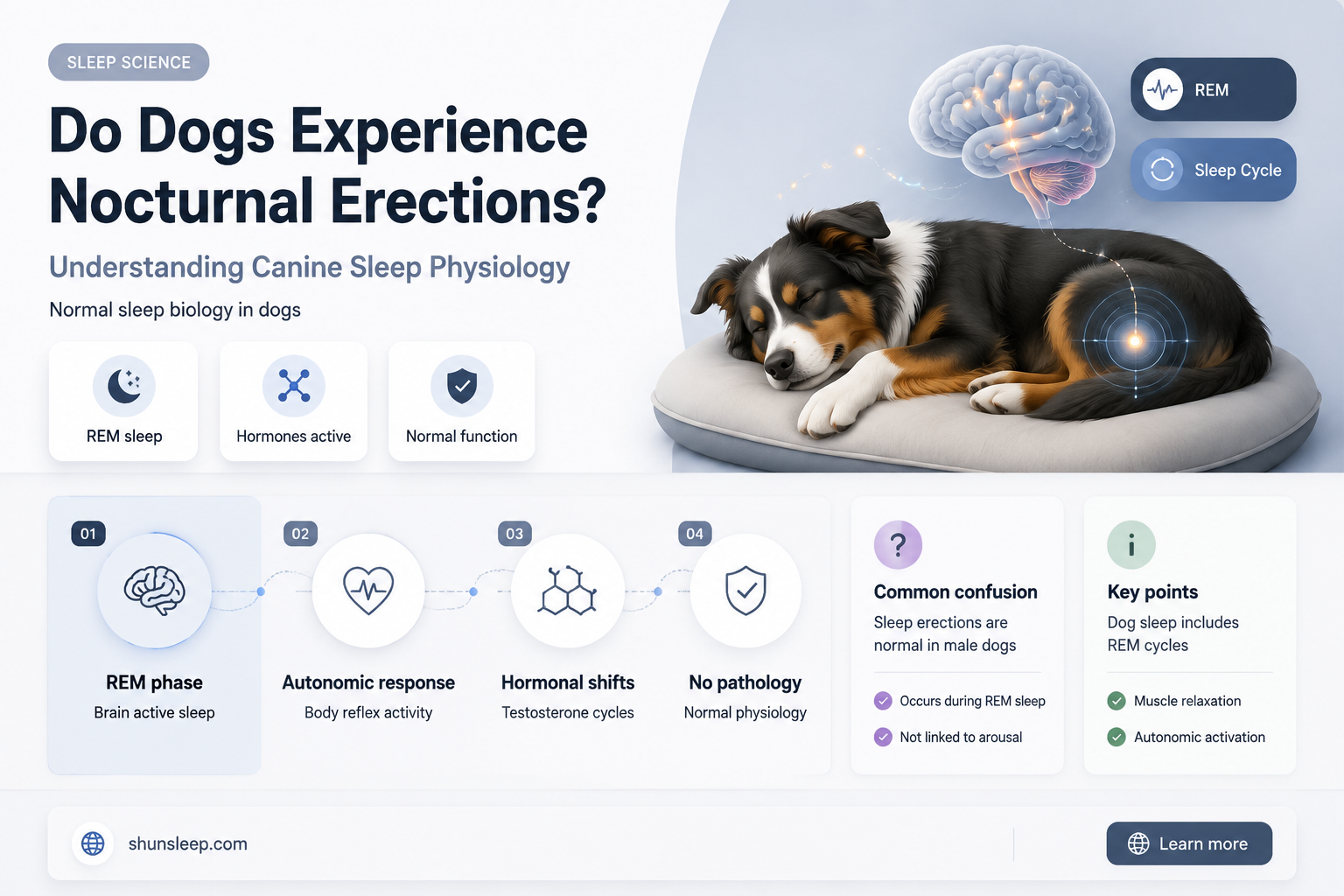 can dogs get erect during sleeping