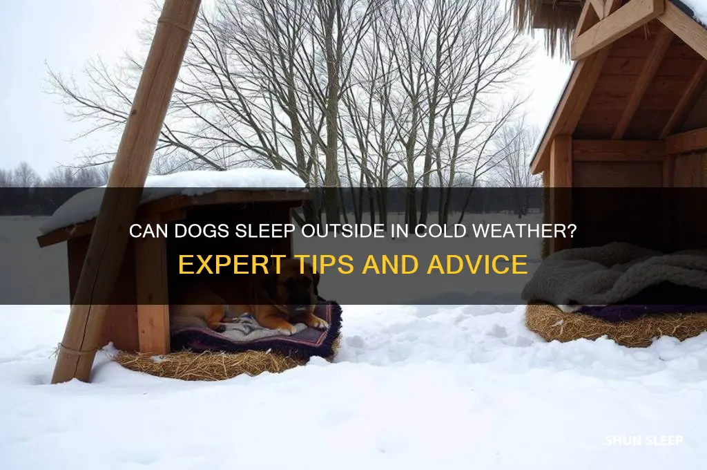 do dogs get cold if they sleep outside