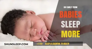 Early Term Babies and Sleep: Do They Really Sleep More?