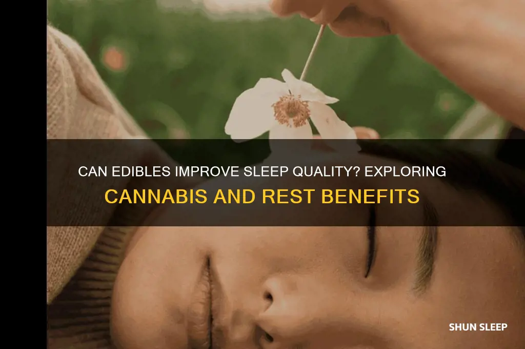 do edibles help you sleep