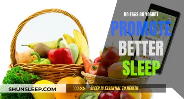Eggs vs Yogurt: Which Food Helps You Sleep Better?