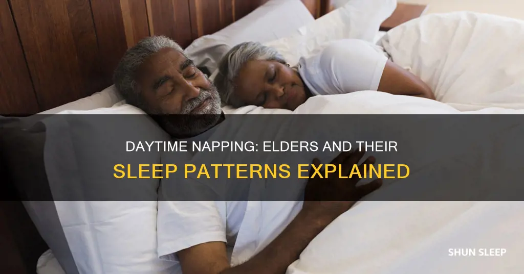 do elders sleep a lot during the day