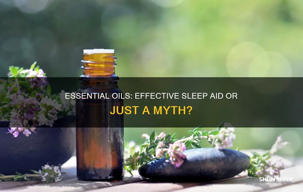 do essential oils really work for sleep