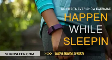 Fitbits and Sleep: Tracking Exercise in Your Sleep