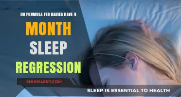 Formula-Fed Babies and Sleep Regression: Navigating the 4-Month Challenge