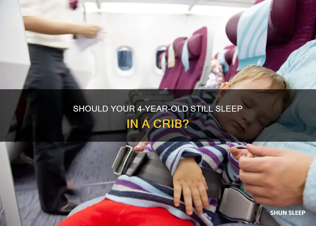do four year olds sleep in cribs