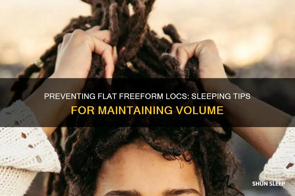 do freeform locs get flat when sleeping