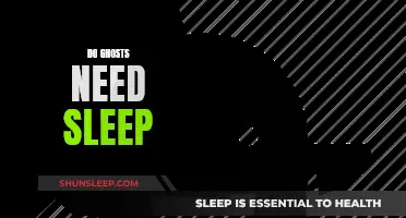 Ghosts and Sleep: Do They Need Their Beauty Rest?