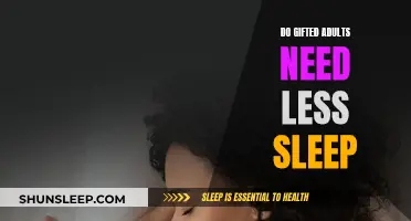 Gifted Adults: Sleep Less, or Restful Recovery?