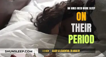 Period Problems: Girls Need More Sleep?