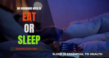 Guardians' Need for Sleep and Food: Explained