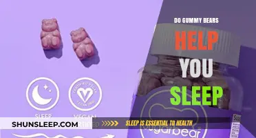 Gummy Bears and Sleep: Unraveling the Sweet Dreams Myth