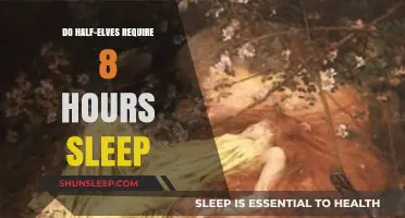 Half-Elf Sleep Patterns: Do They Really Need 8 Hours?