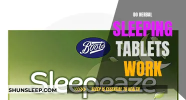 Herbal Sleeping Tablets: Effective or Placebo?