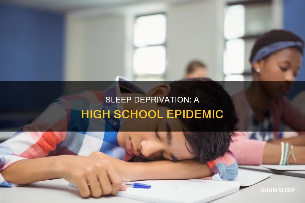 do high schoolers need more sleep