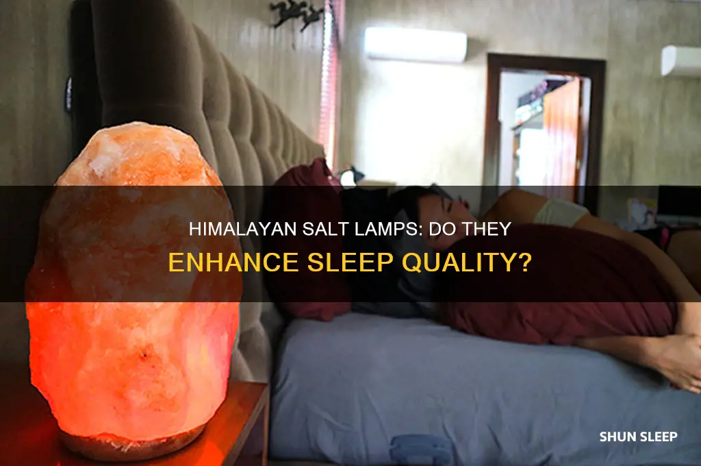do himalayan salt lamps help sleep