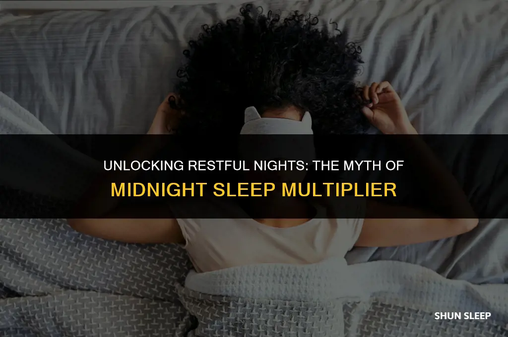 do hours of sleep before midnight count double