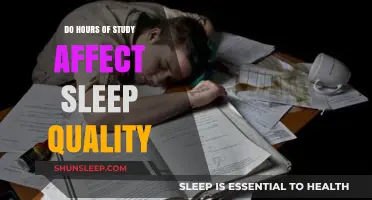 The Impact of Study Hours on Sleep Quality: A Comprehensive Analysis