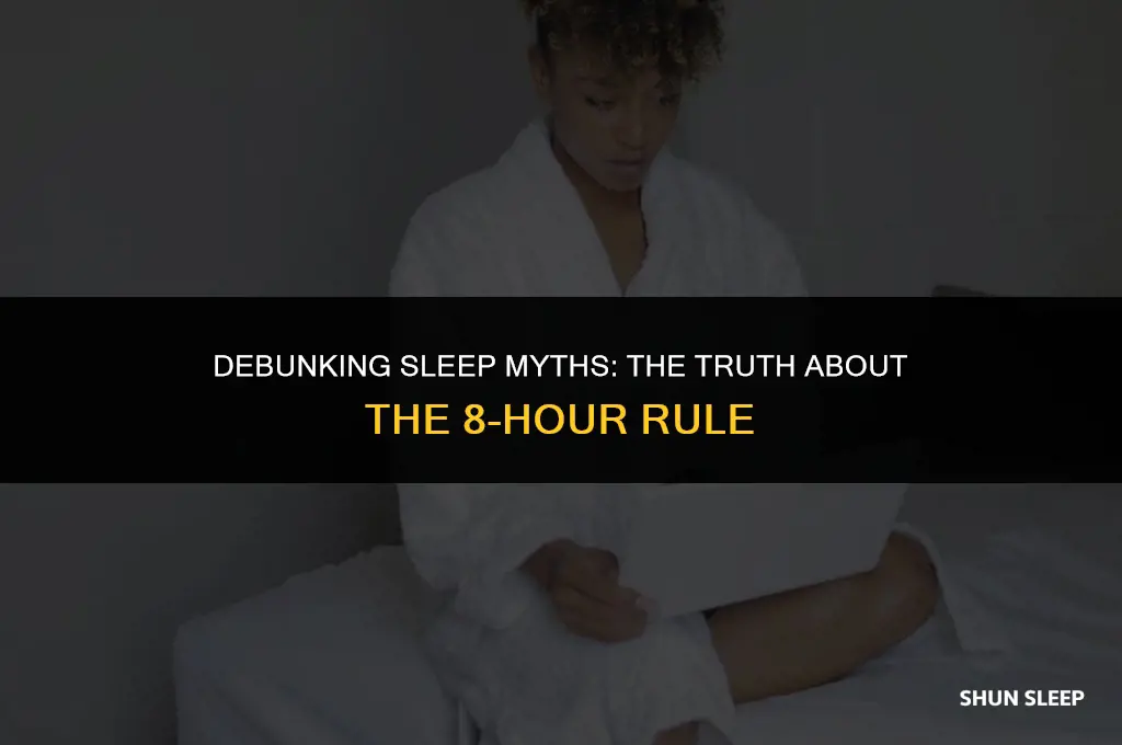 do humans need 8 hours of sleep