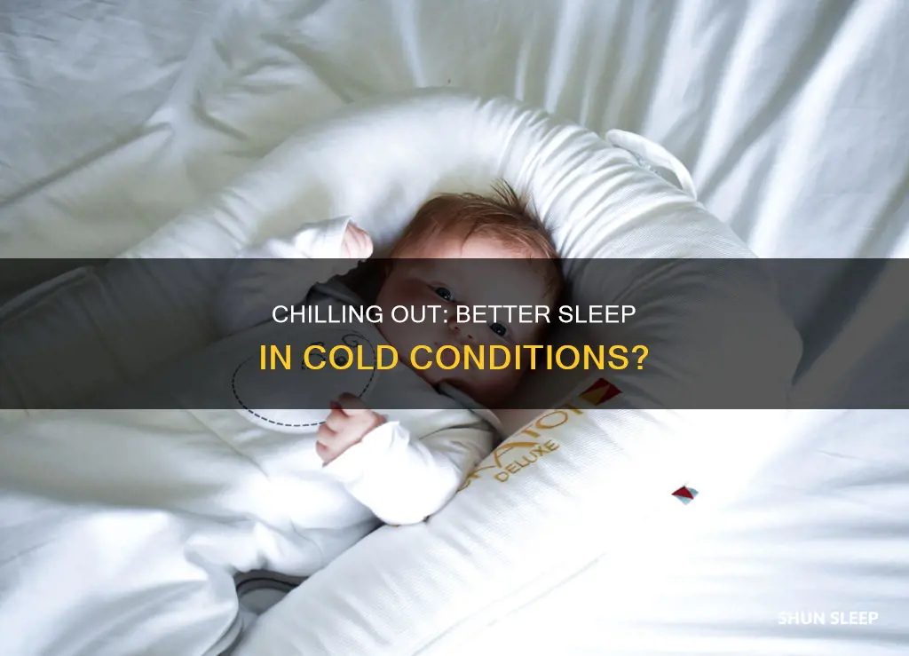 do humans sleep better in the cold