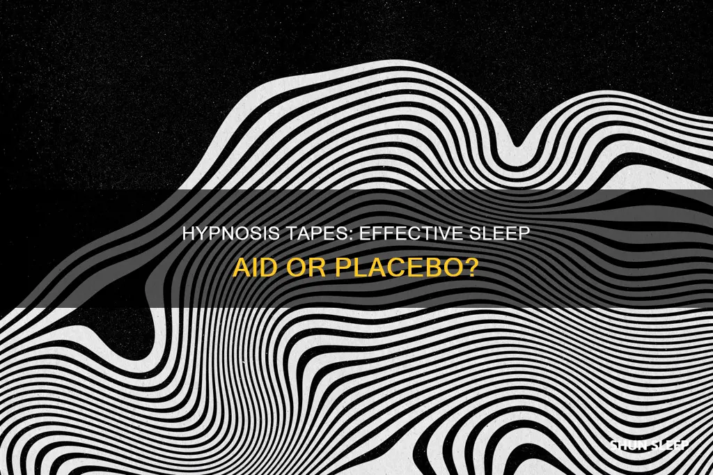 do hypnosis tapes work while sleeping