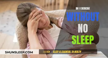 Exercise Without Sleep: Is It Possible?