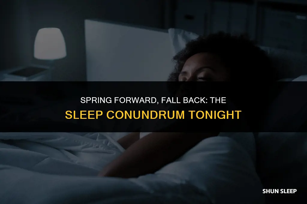 do i gain or lose an hour sleep tonight